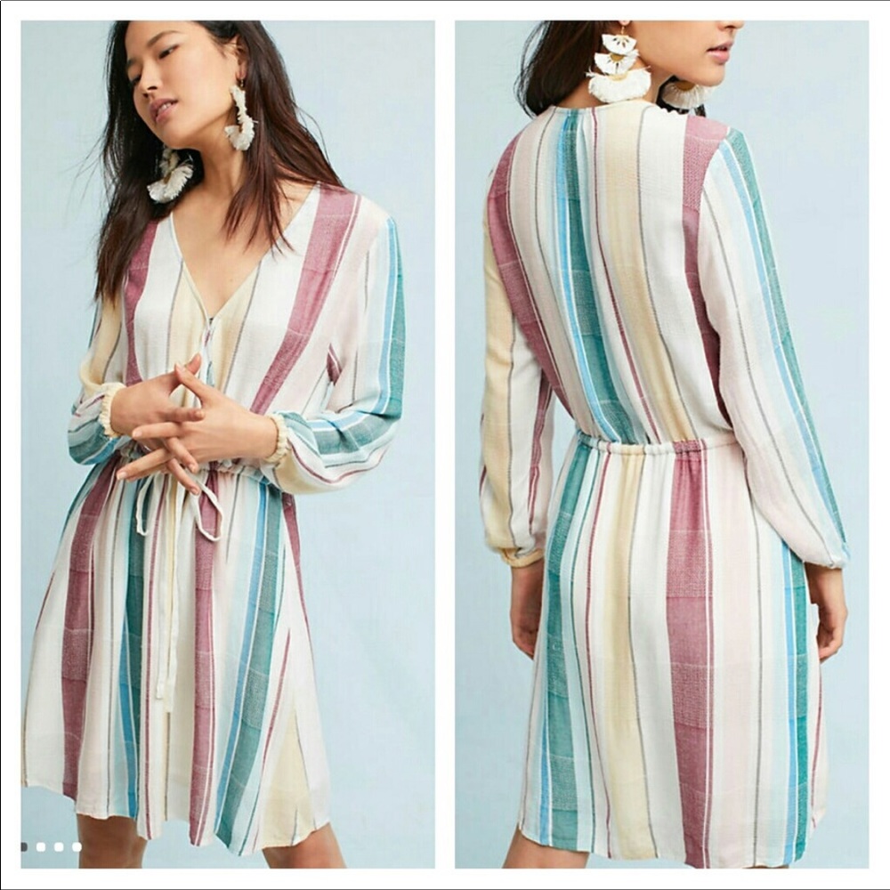 Anthropologie Rails Yarn Dyed Dress